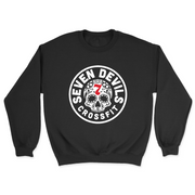 Mens 2X-Large BLACK Midweight Sweatshirt