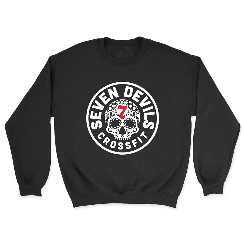 Mens 2X-Large BLACK Midweight Sweatshirt