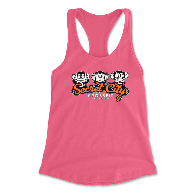 Womens 2X-Large HOT_PINK Tank Top