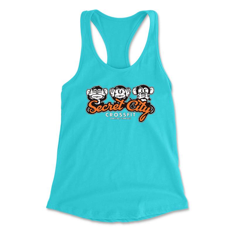 Womens 2X-Large TAHITI_BLUE Tank Top