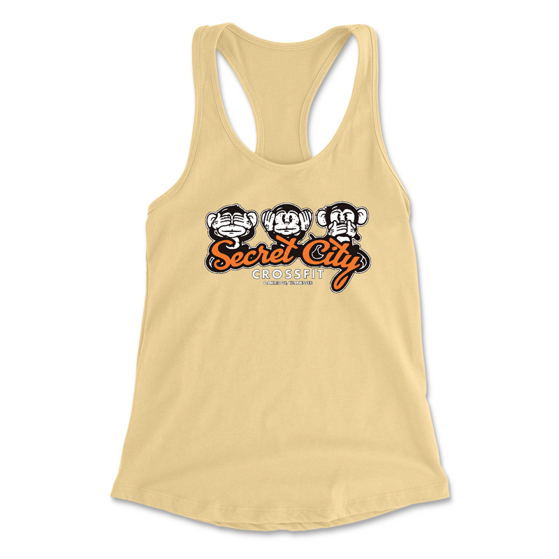 Womens 2X-Large BANANA_CREAM Tank Top