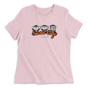 Womens 2X-Large PINK Relaxed Jersey T-Shirt