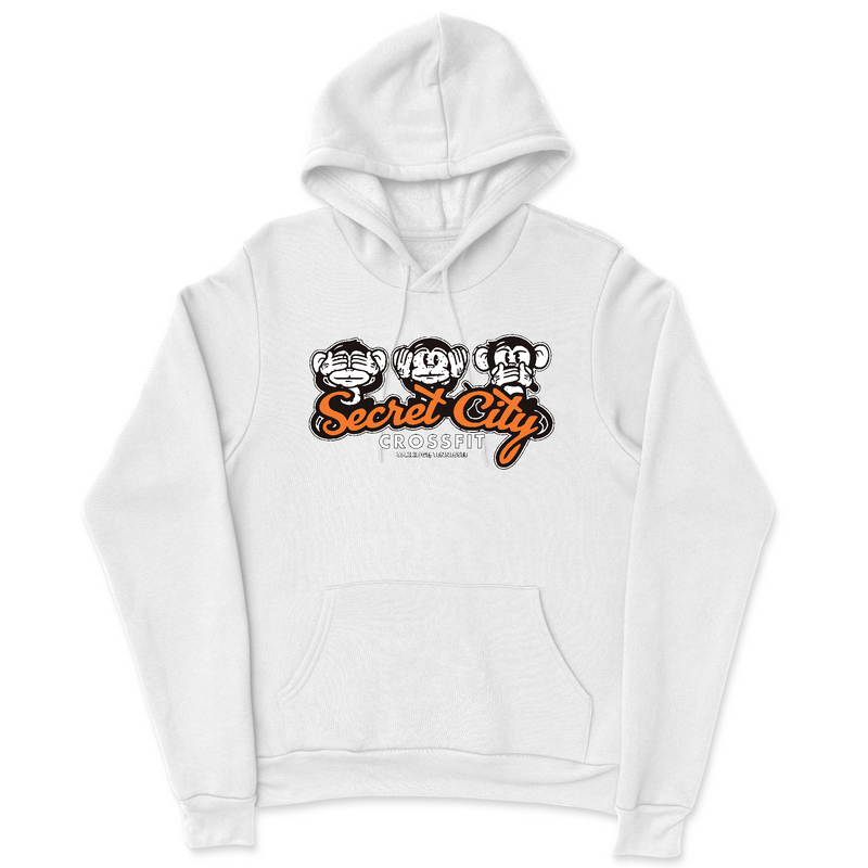 Mens 2X-Large WHITE Hoodie