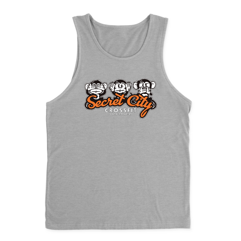 Mens 2X-Large HEATHER_GRAY Tank Top