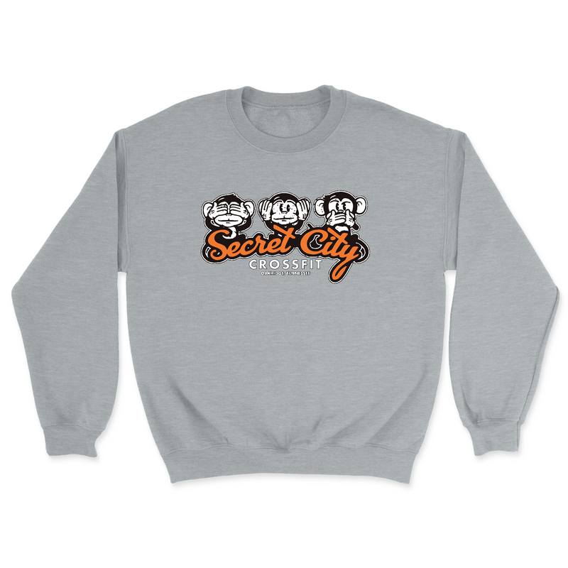 Mens 2X-Large GRAY_HEATHER Midweight Sweatshirt