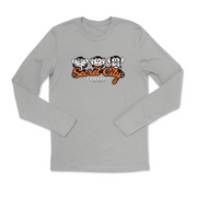 Mens 2X-Large HEATHER_GRAY Long Sleeve