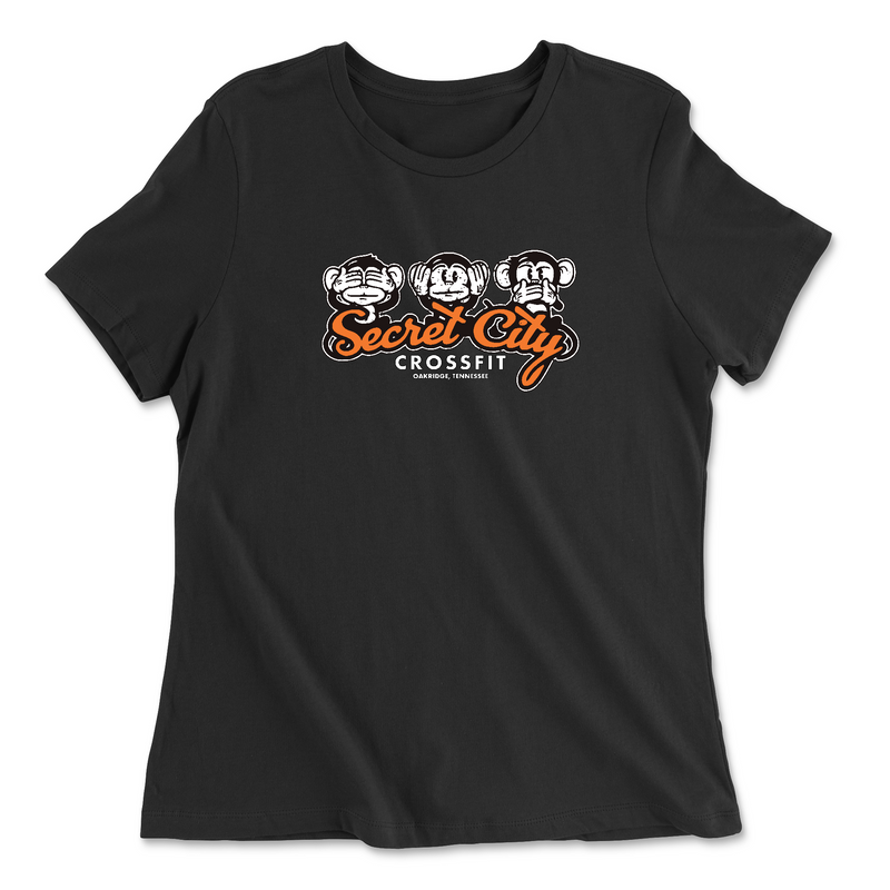 Secret City CrossFit Scale and Bail Womens - Relaxed Jersey T-Shirt