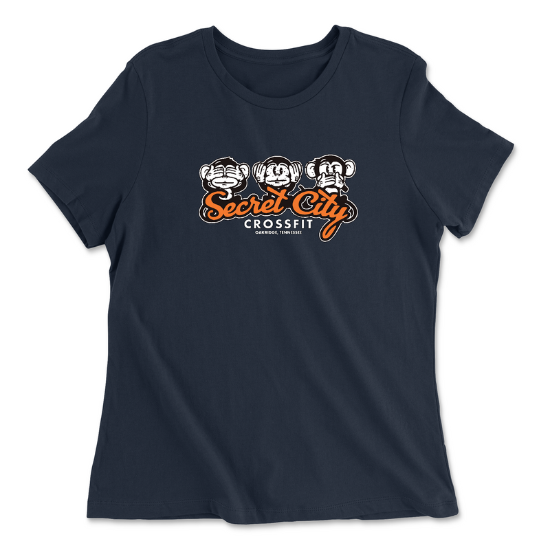Secret City CrossFit Scale and Bail Womens - Relaxed Jersey T-Shirt
