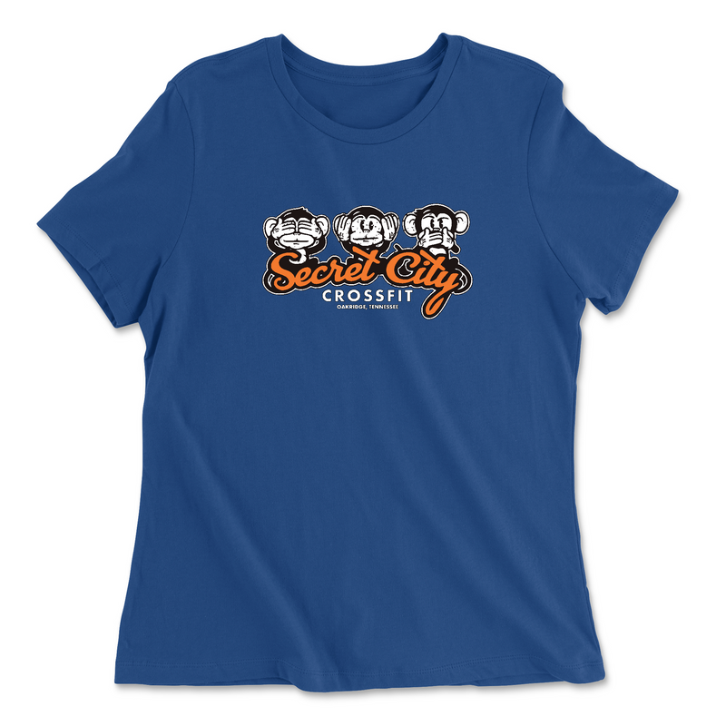 Secret City CrossFit Scale and Bail Womens - Relaxed Jersey T-Shirt