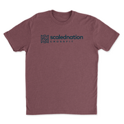 Mens 2X-Large HEATHER_MAROON T-Shirt