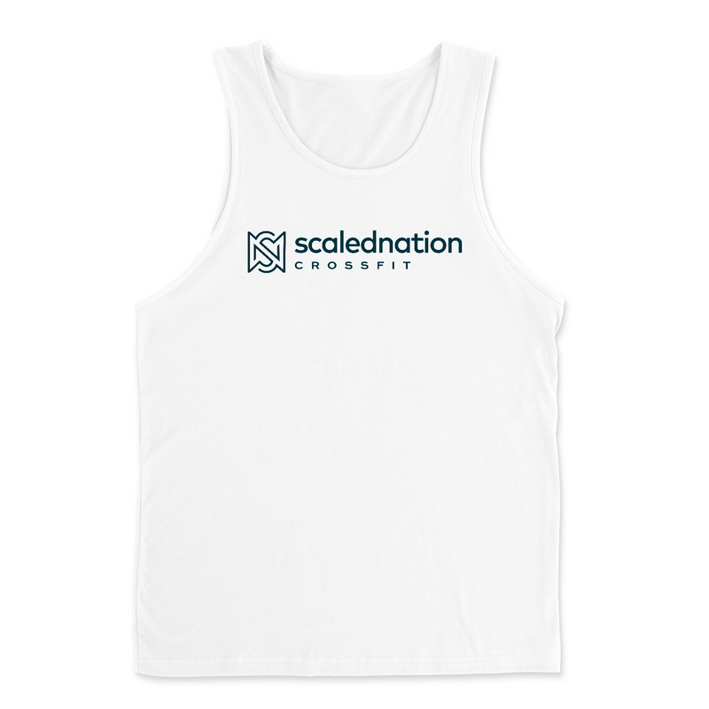 Mens 2X-Large WHITE Tank Top