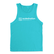 Mens 2X-Large TAHITI_BLUE Tank Top