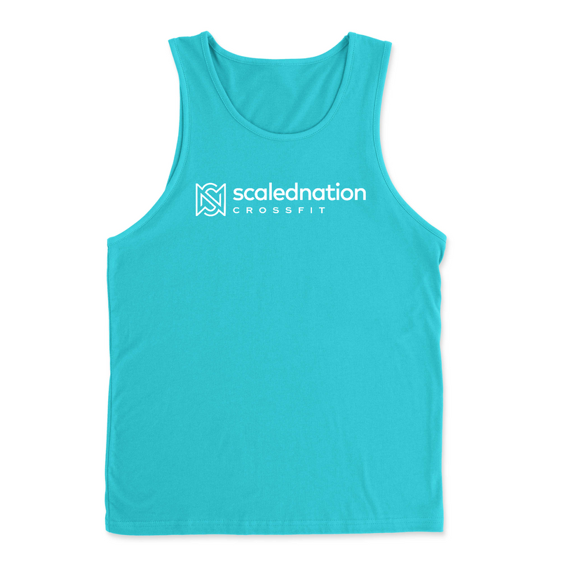 Mens 2X-Large TAHITI_BLUE Tank Top