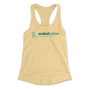 Womens 2X-Large BANANA_CREAM Tank Top