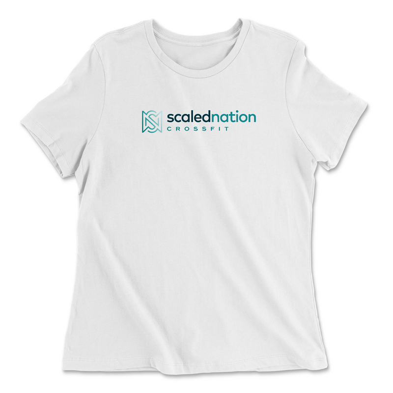Womens 2X-Large WHITE Relaxed Jersey T-Shirt