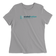 Womens 2X-Large SOLID_ATHETIC_GREY Relaxed Jersey T-Shirt