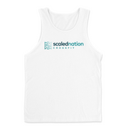 Mens 2X-Large WHITE Tank Top