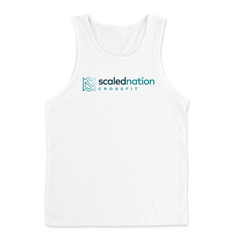 Mens 2X-Large WHITE Tank Top