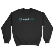 Mens 2X-Large BLACK Midweight Sweatshirt