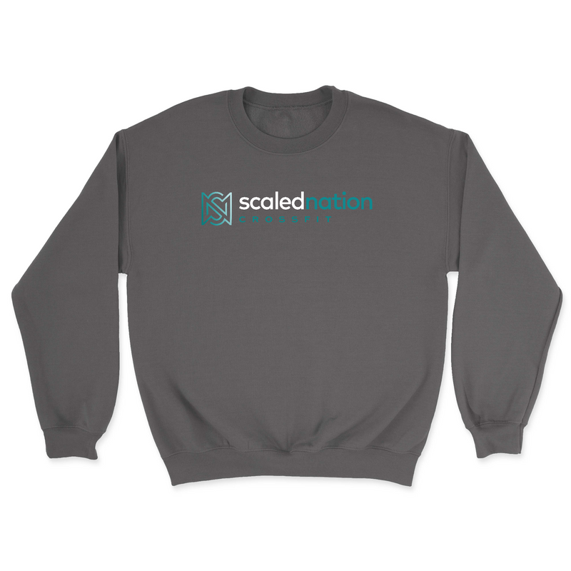 Mens 2X-Large CHARCOAL Midweight Sweatshirt