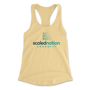 Womens 2X-Large BANANA_CREAM Tank Top