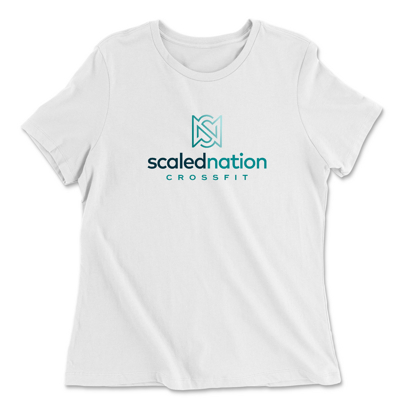 Womens 2X-Large WHITE Relaxed Jersey T-Shirt