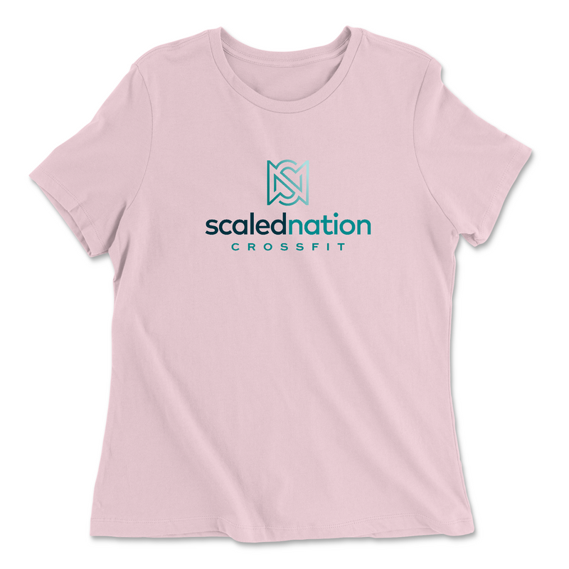 Womens 2X-Large PINK Relaxed Jersey T-Shirt