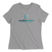Womens 2X-Large SOLID_ATHETIC_GREY Relaxed Jersey T-Shirt
