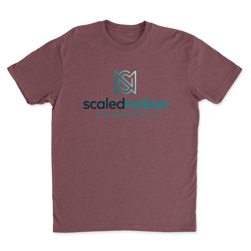 Mens 2X-Large HEATHER_MAROON T-Shirt