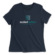 Womens 2X-Large NAVY Relaxed Jersey T-Shirt