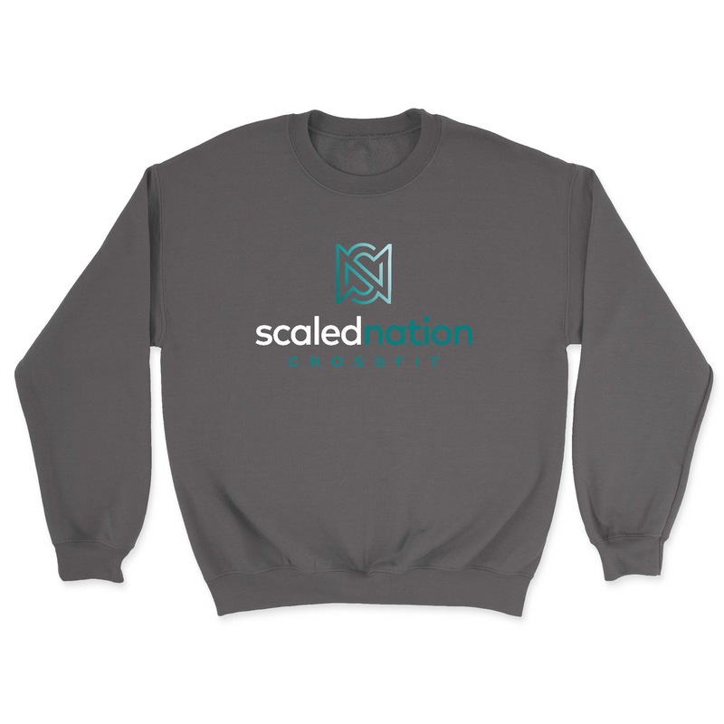 Mens 2X-Large CHARCOAL Midweight Sweatshirt