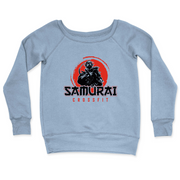 Womens 2X-Large MISTY_BLUE CrewNeck