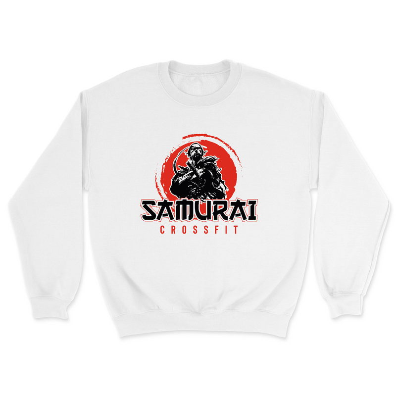 Mens 2X-Large WHITE Midweight Sweatshirt