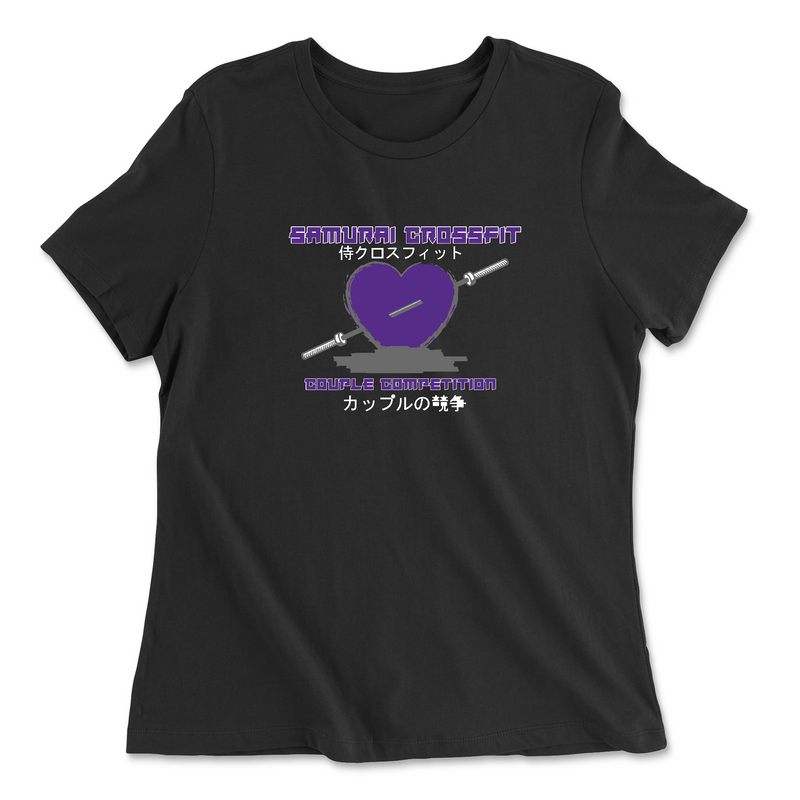 Samurai CrossFit Couple Competition Womens - Relaxed Jersey T-Shirt