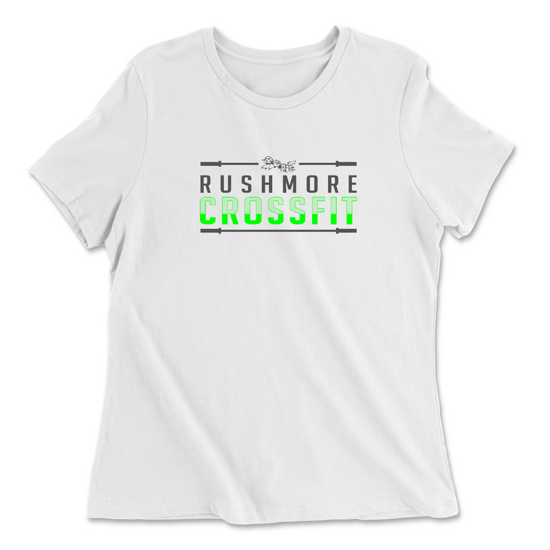 Womens 2X-Large WHITE Relaxed Jersey T-Shirt