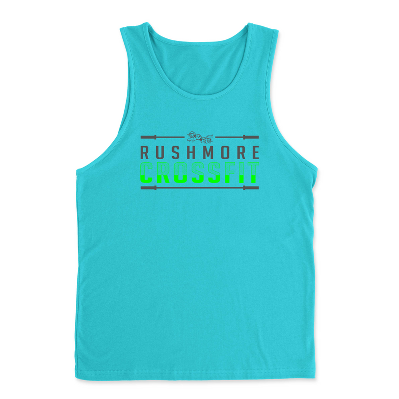 Mens 2X-Large TAHITI_BLUE Tank Top