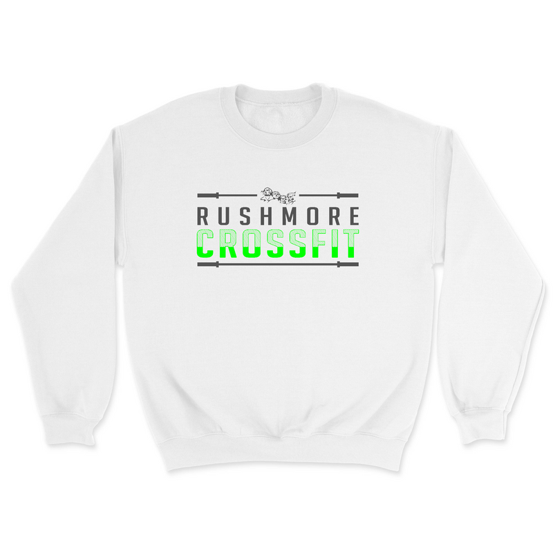 Mens 2X-Large WHITE Midweight Sweatshirt