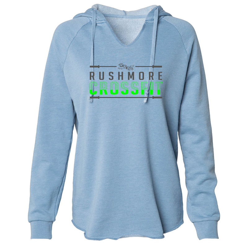Womens 2X-Large MISTY_BLUE Hoodie
