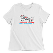 Womens 2X-Large WHITE Relaxed Jersey T-Shirt