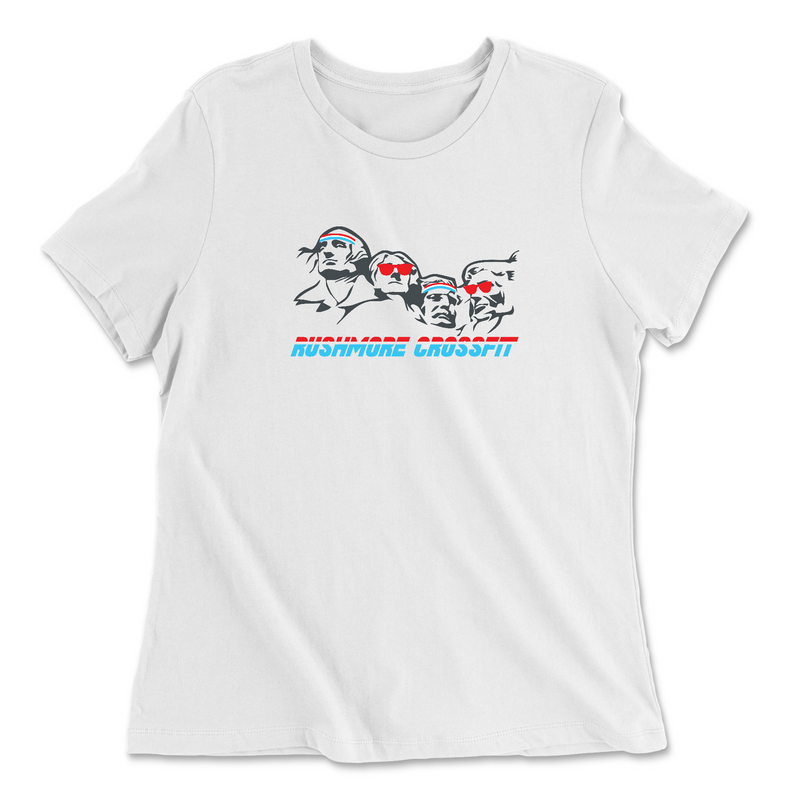 Womens 2X-Large WHITE Relaxed Jersey T-Shirt