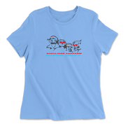 Womens 2X-Large CAROLINA_BLUE Relaxed Jersey T-Shirt
