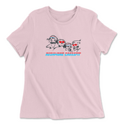 Womens 2X-Large PINK Relaxed Jersey T-Shirt