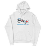 Mens 2X-Large WHITE Hoodie