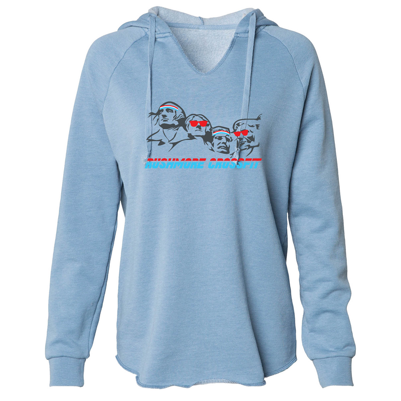 Womens 2X-Large MISTY_BLUE Hoodie
