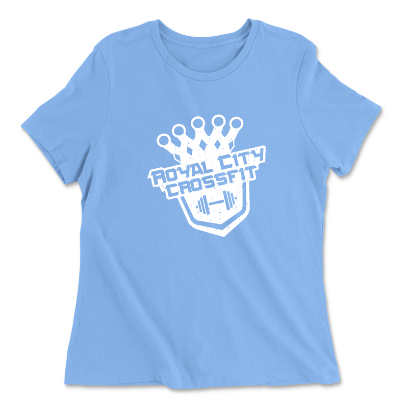 Royal City CrossFit Tilted Womens - Relaxed Jersey T-Shirt