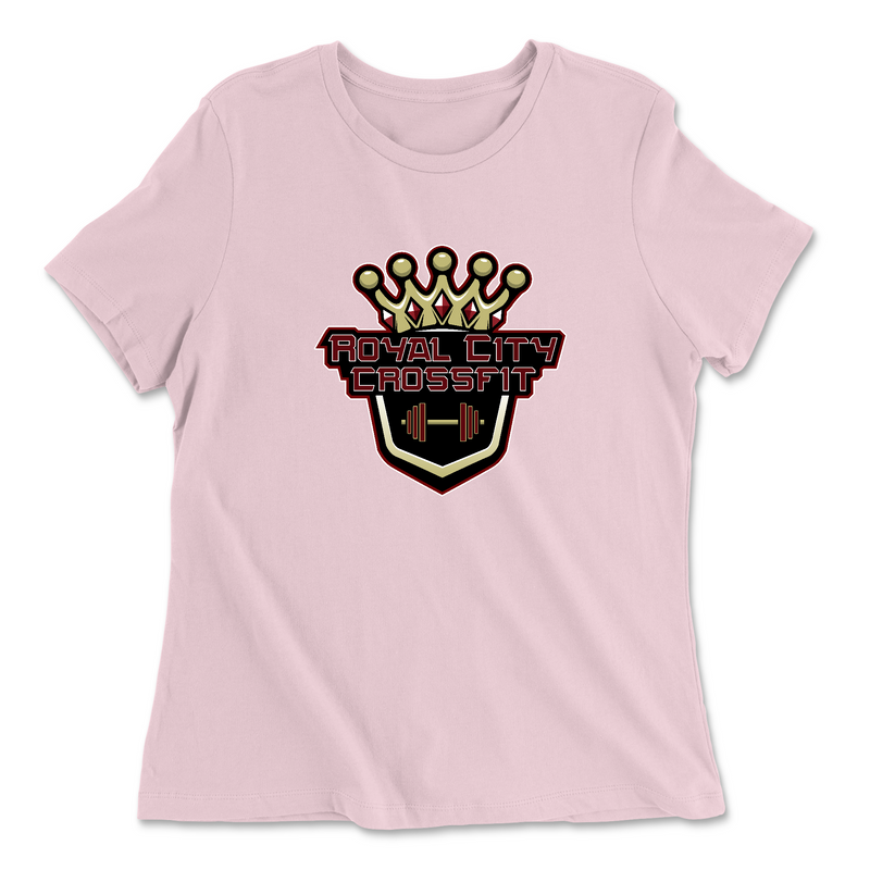 Womens 2X-Large PINK Relaxed Jersey T-Shirt