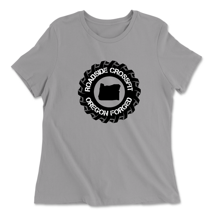 Roadside CrossFit Round Womens - Relaxed Jersey T-Shirt
