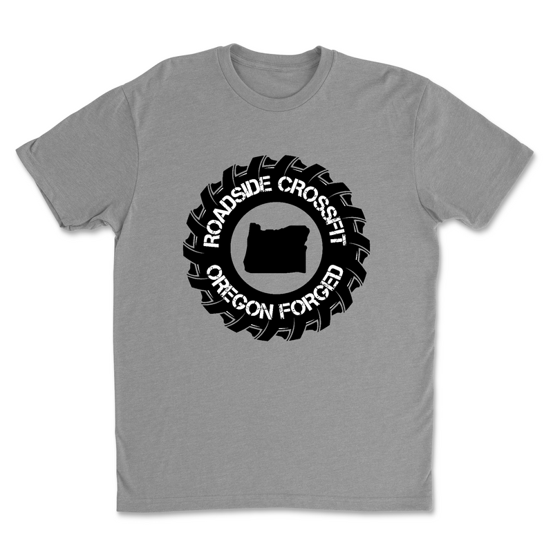 Roadside CrossFit Round Mens - T-Shirt