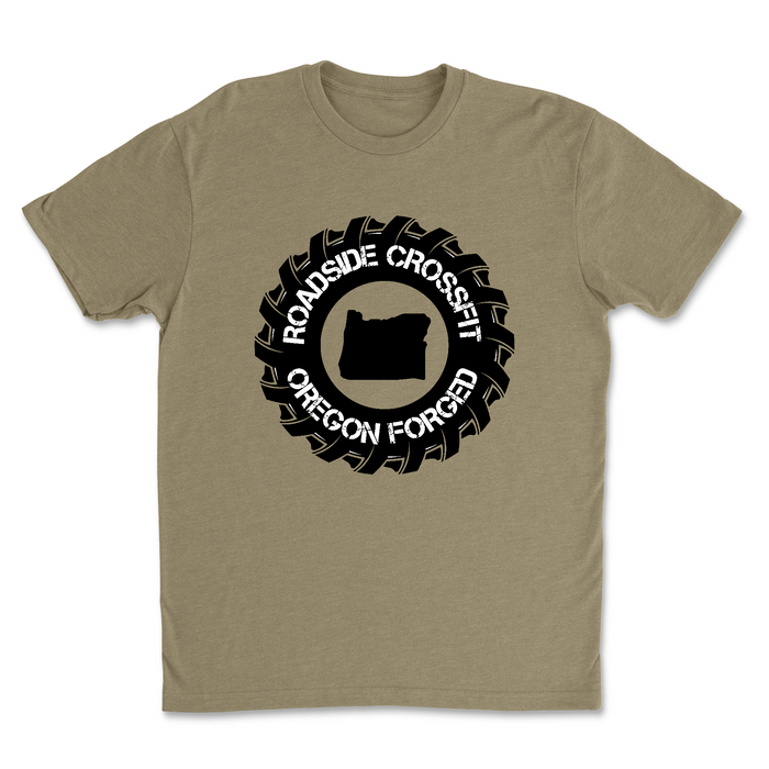 Roadside CrossFit Round Mens - T-Shirt