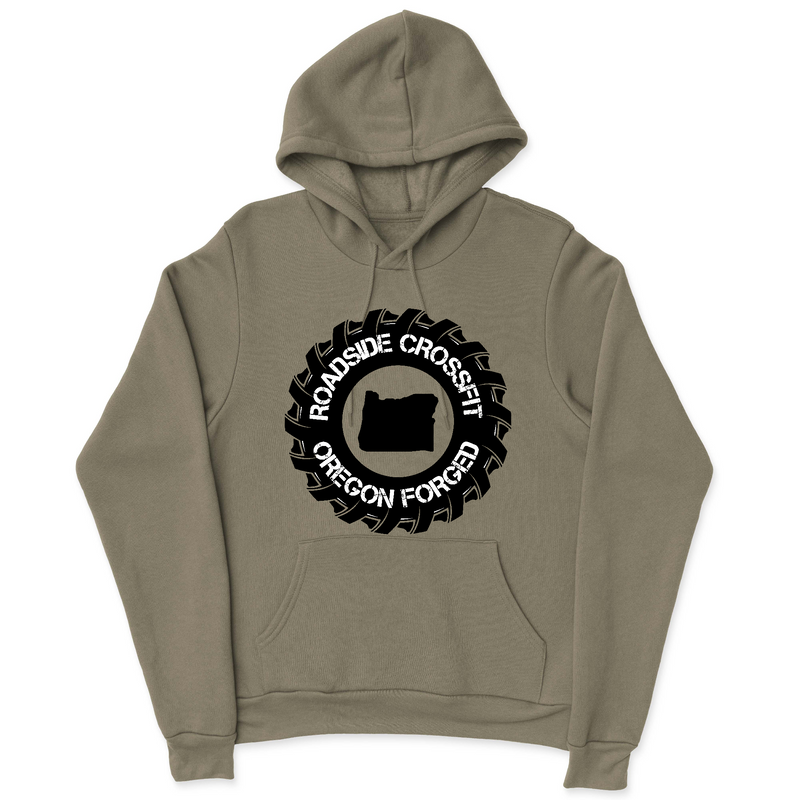 Roadside CrossFit Round Mens - Hooded T-Shirt